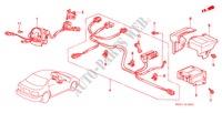 SRS EINHEIT(LH) für Honda CIVIC 1.6VTI 4 Türen 5 gang-Schaltgetriebe 1999