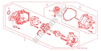 VERTEILER(HITACHI) für Honda CIVIC 1.4I 4 Türen 4 gang automatikgetriebe 1997