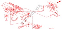 WASSERSCHLAUCH(SOHC VTEC) (MT) für Honda CIVIC 1.6ISR 4 Türen 5 gang-Schaltgetriebe 2000