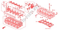 ZYLINDERKOPF(SOHC VTEC) für Honda CIVIC 1.6ISR 4 Türen 4 gang automatikgetriebe 2000