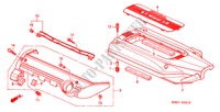 ANSAUGKRUEMMERABDECKUNG ('02 ) für Honda ODYSSEY EXL 5 Türen 5 gang automatikgetriebe 2003