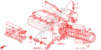 ENTLUEFTUNGSROHR('02 ) für Honda ODYSSEY EXL 5 Türen 5 gang automatikgetriebe 2004