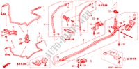 KLIMAANLAGE (HINTERER SCHLAUCH/HINTERES ROHR) für Honda ODYSSEY EXI 5 Türen 4 gang automatikgetriebe 2001