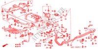 KRAFTSTOFFLEITUNG für Honda ODYSSEY EXI 5 Türen 4 gang automatikgetriebe 2001