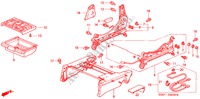 VORNE SITZKOMPONENTEN(R.) für Honda ODYSSEY EXL 5 Türen 5 gang automatikgetriebe 2003