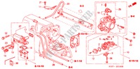 DROSSELKLAPPENGEHAEUSE( '98) für Honda CR-V BASE 5 Türen 4 gang automatikgetriebe 1998