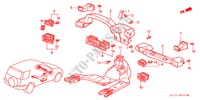 KANAL(LH) für Honda CR-V BASE 5 Türen 4 gang automatikgetriebe 2000