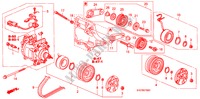 KLIMAANLAGE (KOMPRESSOR) für Honda CR-V BASE 5 Türen 4 gang automatikgetriebe 2000