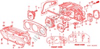 KOMBIINSTRUMENT BAUTEILE für Honda CR-V BASE 5 Türen 4 gang automatikgetriebe 2000