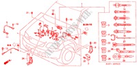 MOTORKABELBAUM(RH) für Honda CR-V RVSI 5 Türen 5 gang-Schaltgetriebe 2000