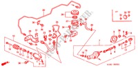 HAUPTKUPPLUNGSZYLINDER (RH) für Honda CR-V RVSI 5 Türen 5 gang-Schaltgetriebe 2001