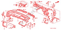 INSTRUMENTENBRETT(LH) für Honda CR-V RVSI 5 Türen 5 gang-Schaltgetriebe 2001