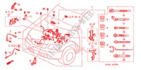 MOTORKABELBAUM(LH) für Honda CR-V RVSI 5 Türen 5 gang-Schaltgetriebe 2001