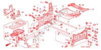 VORNE SITZKOMPONENTEN (R.) für Honda CR-V RVSI 5 Türen 5 gang-Schaltgetriebe 2001