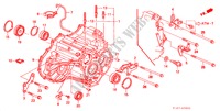 GETRIEBEGEHAEUSE für Honda ACCORD 1.8IES 4 Türen 4 gang automatikgetriebe 1999