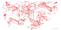 INSTRUMENTENBRETT(RH) für Honda ACCORD 1.8ILS 4 Türen 5 gang-Schaltgetriebe 1999