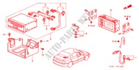 NAVIGATIONSEINHEIT für Honda ACCORD 2.0IES 4 Türen 5 gang-Schaltgetriebe 1999