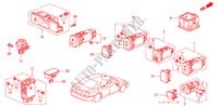 SCHALTER(RH) für Honda ACCORD 1.6IS 4 Türen 5 gang-Schaltgetriebe 1999