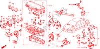 STEUERGERAT (MOTORRAUM) (LH) für Honda ACCORD 1.8IES 4 Türen 5 gang-Schaltgetriebe 1999