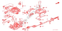 WAHLHEBEL(LH) für Honda ACCORD 2.0IES          D4 4 Türen 4 gang automatikgetriebe 1999