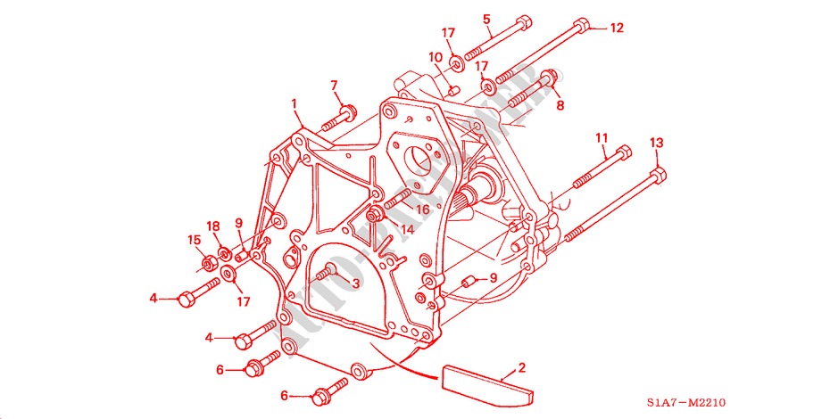ADAPTER(DIESEL) für Honda ACCORD 2.0ITD 4 Türen 5 gang-Schaltgetriebe 1999