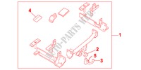AHK STANDARD DESIGN für Honda ACCORD 1.8ILS 4 Türen 5 gang-Schaltgetriebe 2001
