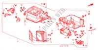 HEIZUNGSEINHEIT(LH) für Honda ACCORD 1.8IS 4 Türen 4 gang automatikgetriebe 2000
