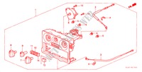 HEIZUNGSREGLER für Honda ACCORD 1.6ILS 4 Türen 5 gang-Schaltgetriebe 2000