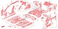 INNENBLECHE für Honda ACCORD TYPE R 4 Türen 5 gang-Schaltgetriebe 2001