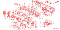 INSTRUMENTENBRETT(LH) für Honda ACCORD 1.6ILS 4 Türen 5 gang-Schaltgetriebe 2000