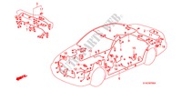 KABELBAUM(LH) für Honda ACCORD 1.8ILS 4 Türen 4 gang automatikgetriebe 2000