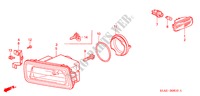 KOMBINATIONSLEUCHTE für Honda ACCORD TYPE R 4 Türen 5 gang-Schaltgetriebe 2001