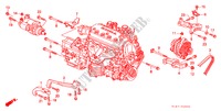 LICHTMASCHINENHALTERUNG(1.6L) für Honda ACCORD 1.6ILS 4 Türen 5 gang-Schaltgetriebe 2000