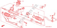 SERVOLENKGETRIEBE (RH) für Honda ACCORD 1.6ILS 4 Türen 5 gang-Schaltgetriebe 2000