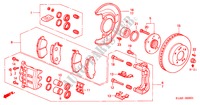 VORDERRADBREMSE(TYPE R) für Honda ACCORD TYPE R 4 Türen 5 gang-Schaltgetriebe 2001