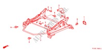VORNE SITZKOMPONENTEN (L.)(2) für Honda ACCORD 1.6IS 4 Türen 5 gang-Schaltgetriebe 2000