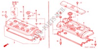 ZYLINDERKOPFDECKEL (1.8L/2.0L/2.2L/2.3L) für Honda ACCORD 1.8IES 4 Türen 5 gang-Schaltgetriebe 2000