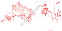 DROSSELKLAPPENGEHAEUSE(DOHC VTEC) für Honda CIVIC AERODECK 1.8VTI 5 Türen 5 gang-Schaltgetriebe 1998