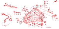 GETRIEBEGEHAEUSE (SOHC) für Honda CIVIC AERODECK 1.4IS       L.P.G. 5 Türen 5 gang-Schaltgetriebe 1998