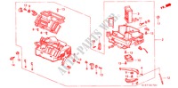 HEIZUNGSEINHEIT(RH) für Honda CIVIC AERODECK 1.6IES 5 Türen 4 gang automatikgetriebe 1998