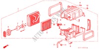 KLIMAANLAGE(DIESEL) (KUEHLEREINHEIT) (RH) für Honda CIVIC AERODECK 2.0ITD 5 Türen 5 gang-Schaltgetriebe 2000
