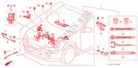 MOTORKABELBAUM (DOHC) (LH) für Honda CIVIC AERODECK VTI 5 Türen 5 gang-Schaltgetriebe 1999