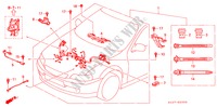 MOTORKABELBAUM (DOHC) (RH) für Honda CIVIC AERODECK VTI 5 Türen 5 gang-Schaltgetriebe 1999