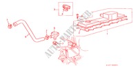 NOCKENWELLENABDECKUNG(DIESEL) für Honda CIVIC AERODECK 2.0ITD 5 Türen 5 gang-Schaltgetriebe 2000