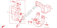 RESONATORKAMMER für Honda CIVIC AERODECK 1.5ILS 5 Türen 5 gang-Schaltgetriebe 1998