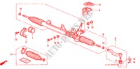 SERVOLENKGETRIEBE(LH) für Honda CIVIC AERODECK 1.4IS 5 Türen 5 gang-Schaltgetriebe 1998