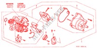 VERTEILER(LUCAS) (SOHC VTEC) für Honda CIVIC AERODECK 1.4IS 5 Türen 4 gang automatikgetriebe 1999