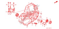 KUPPLUNGSGEHAEUSE (1.8L/2.0L/2.2L/2.3L) für Honda ACCORD TYPE R 4 Türen 5 gang-Schaltgetriebe 2002