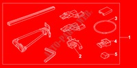 RADTR{GERAUFSATZ für Honda ACCORD TYPE R 4 Türen 5 gang-Schaltgetriebe 2002
