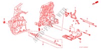 SCHALTGABEL für Honda ACCORD 1.8ISE   EXECUTIVE 4 Türen 4 gang automatikgetriebe 2002